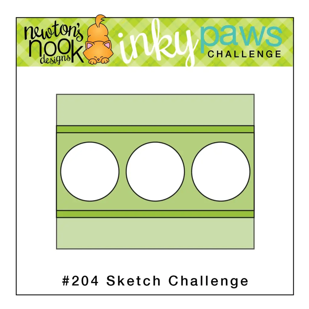 Newton's Nook Inky Paws Sketch Challenge #204